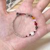Pulsera Apilada de Cuentas Chinas Nueva para Mujer Nicho Exquisito Lujo Ligero Alto Valor Simple Versátil Pulsera 2024 Nueva