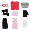 [Em Estoque] Fantasia Ninja Shippuden Haruno Sakura Roupa Cosplay Anime Tamanho Grande Fantasia Cosplay