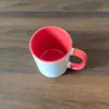 Caneca de Cerâmica Simples Revestida, Caneca Criativa, Caneca de Café Ecológica, Uso no Escritório Caneca de Desenho Animado DIY, Copo de Água