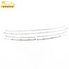 Adecuado para 23 Weiran tira embellecedora exterior de la red frontal superior central Weiran tira brillante antiarañazos para parachoques de acero inoxidable modificación