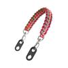 Asa de hervidor de paracord tejida a mano Cuerda para transportar hervidor portátil al aire libre Cuerda trenzada de nailon Lanyard trenzado para hervidor