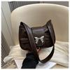 Bolso de mano con lazo para mujer, estilo occidental, estilo nicho francés, novedad de verano de 2024.