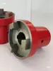 Fornecimento Direto da Fábrica Acoplamento de Três Garras Acoplamento de Bomba d'Água de Ferro Fundido Acoplamento Flexível Tipo Garra para Motores de Alto Torque