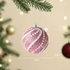 Paquete de Regalo Navideño Transfronterizo, Decoraciones de Embalaje de Regalo de Espuma Blanca, Adornos Colgantes, Colgantes Coloridos para Árbol de Navidad, Regalos