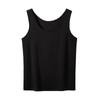 Estilo dulce y picante Youke camisola sin mangas de seda para mujer verano ropa interior holgada adelgazante top básico talla grande chica gordita