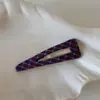 Grampo de Cabelo Xadrez Estilo Coreano, Presilha Lateral da Moda e Fofa para Mechas, Novo Acessório de Cabelo BB Clip