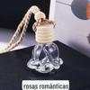 Frasco de perfume de carro aromaterapia de carro frasco vazio frasco de óleo essencial decoração de carro pendente de carro perfume de carro frasco vazio