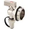 Interruptor de válvula de drenagem cobre aquecimento de piso separador de água drenagem exaustão esgoto aquecimento antigo geotérmico grande fluxo 6 minutos 1 polegada