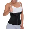 C Cinturón deportivo de neopreno de alta venta transfronterizo para sudar, moldeador abdominal posparto, entrenador de cintura con hebilla de tres filas