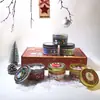 Vela Perfumada de Natal Transfronteiriça Nova Criativa Presente de Feriado Decoração de Festa Planta Cera de Soja Vela Perfumada Exibição