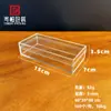 Caixa Transparente Plástico Acrílico Quadrada com Tampa e Base para Guardar Doces, Miniaturas e Embalagem para Exibição de Presentes