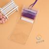 Bolsa impermeable para teléfono móvil con pantalla táctil, directa de fábrica, resistente a la lluvia, con velcro, de PVC transparente, a prueba de tres elementos