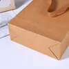 Conjunto de Caixas de Papel Kraft Prontas, Caixa de Papel Dobrável Simples com Gaveta Deslizante, Embalagem para Presente de Chá, Sacola de Papel Kraft Portátil