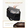 Bolsa de Trabalho Grande Feminina de Penas Leve Bolsa Tote de Viagem com Zíper Bolsa Tote Leve Fofa