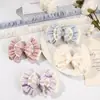 Falda plisada perlada Cinta Accesorios para el cabello DIY Fabricación de moños Cinta de encaje Decoración de flor Cinta de embalaje