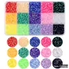 Set de 15 rejillas de diamantes AB de fondo plano de resina en colores jelly, diamantes para decoración de uñas de colores mixtos, diamantes adhesivos DIY hechos a mano, set de accesorios de diamantes transparentes grandes