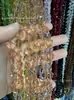 Venta al por mayor 10/14 mm Agujero Recto Cuentas de Cristal Flor de Ciruelo Accesorios para Pulseras DIY Accesorios para Ropa y Otros Materiales Cuentas Sueltas de Vidrio