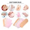 Calcetines de Gel con Suelas de Panal, Suaves, Amortiguadores, Aliviadores de Presión, Elásticos, Hipoalergénicos, Cubre Pies de Gel