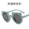 2021 nuevas gafas de sol redondas para niños con orejas de oso, gafas de sol lindas para niños, gafas para selfies, gafas de sol para bebés, moda