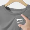 Camiseta Mais Vendida no Verão, Seda Gelada de Secagem Rápida com Malha Respirável de Manga Curta para Fitness Esportivo Masculino, Camiseta de Manga Curta para Exterior