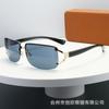 Nuevas Gafas de Sol Y2K Sin Montura con Diamantes Moda Anti-UV Gafas de Sol con Protección Solar Amazon Gafas de Sol Hot Trendy