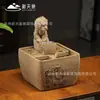 Adorno de Fuente de Agua Atrae Riqueza Kirin Xintianquan, Humidificador de Agua Circulante, Decoración de Escritorio para Sala de Estar y Oficina, Regalo de Inauguración y Mudanza
