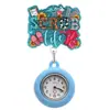 Reloj de Bolsillo Clásico de Enfermera y Doctor de Hospital con Apariencia Personalizada y Práctico Clip Retráctil para Insignia Colgante de Pecho