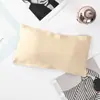 Ropa interior strapless de seda de hielo para mujer, cierre trasero, push-up para busto pequeño, anti-deslizamiento, sujetador ligero tipo wrap-up sin aros de acero y sin marcas