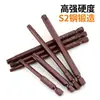 Bits de chave Torx de aço liga S2 feitos sob medida, cabeças de chave Torx de grau industrial, bits de chave de fenda elétrica, bits de chave Torx de aço S2