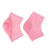 Protector de talón, cubierta anti-grietas de media planta, calcetines de malla anti-rozaduras, calcetines de talón de gel