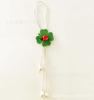 Nuevo Trébol Irlandés Colgante No Tejido Mariquita Joyería Decorativa Colgante Cuerda de Cáñamo Cuentas Fieltro Outlet de Fábrica