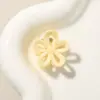 Presilha de Cabelo Pequena Flor Transfronteiriça 2,5cm Presilha Tubarão Fofa Garra de Cabelo Grampo Acessório de Cabelo Atacado
