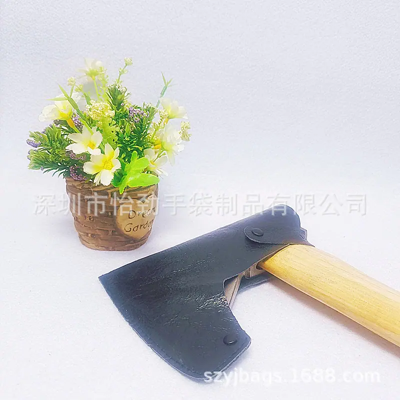 纳帕纹牛皮工具包真皮斧套