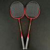 Conjunto de Raquetes de Badminton do Fabricante para Exercício ao Ar Livre, Raquete Reta Portátil Ultra-Leve de Alta Elasticidade no Atacado