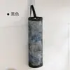 Solución de almacenamiento para cocina: organizador de bolsas de plástico, soporte para bolsas de basura, bolsa de almacenamiento para montar en la pared, almacenamiento de gran capacidad