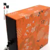 Caja de Joyería Desplegable con Patrón Estilo Chino Retro, Caja para Pulseras y Collares, Almacenamiento de Pulseras, Caja de Regalo Creativa, Caja de Embalaje