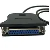 Usb a línea paralela de 25 pines interfaz DB25 IEEE 1284 impresora línea usb2.0 25 agujeros
