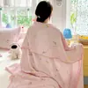 Manta de Gasa de Doble Capa 100% Algodón Clase A, Colcha de Gasa Arrugada de Algodón Puro para Verano, Grado Materno e Infantil, Adecuada para Niños de Guardería, Manta para Siesta con Aire Acondicionado