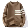 Artículos de Venta Caliente Transfronterizos, Productos Populares en Stock, Nuevos Suéteres Casuales de Cuello Redondo Otoño e Invierno, Prendas Básicas de Punto, Prendas de Punto para Hombre