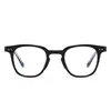 Nuevos y Elegantes Armazones Cuadrados Artísticos para Lentes de Prescripción para Hombres y Mujeres, Estilo Popular de Influencer, Armazones Lisos con Patillas de Plástico al por Mayor