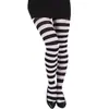 Medias para Niños Adultos Calcetines de Rodilla de Halloween Atmósfera Festiva Escenario Rendimiento Disfraz Calcetines con Estampado de Pie de Raya de Color