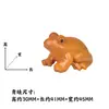 Talla de Madera Natural Dorada de Animales Pequeños, Artesanías de Madera, Adornos para Gabinetes de Vino, Decoraciones de Escritorio, un Regalo Imprescindible