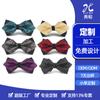 Moños Personalizados Moños Puntiagudos de Doble Capa Moños de Moda Británica para Hombre Moños Personalizados