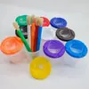 Taza de lavado anti-derrames de plástico de 10 colores transfronteriza para niños, pincel de aceite para graffiti, pincel de pintura para principiantes, mezcla de colores, venta al por mayor de fábrica