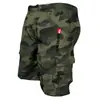 Shorts Cargo de Moda Multibolsos em Estoque Venda Quente Transfronteiriça Calças Casuais Masculinas Comprimento até o Joelho Comércio Exterior Amazon Shorts Cargo
