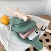 Bolsa pequena de lona para mulheres nova chegada moda estilo coreano all-match bonito ins Crossbody Bag estudante saco de ombro das meninas saco peito