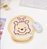 Bonita alfombrilla de silicona para ratón, con forma de pez feo, tridimensional, gruesa, antideslizante, para juegos de oficina