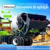 Caminhão betoneira com tanque de mistura de argamassa de alimentação automática caminhão betoneira