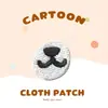 Patches de bordado de animais de desenho animado DIY, emblemas tecidos de comércio exterior, etiquetas de tecido, acessórios de vestuário, patches para bolsas, patches de tecido termocolantes