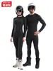 Conjunto de Ropa de Esquí al Aire Libre de Secado Rápido para Otoño e Invierno, Transpirable, Desodorizante, Calefacción Infrarroja Lejana, Traje Deportivo de Compresión y Aislamiento Térmico